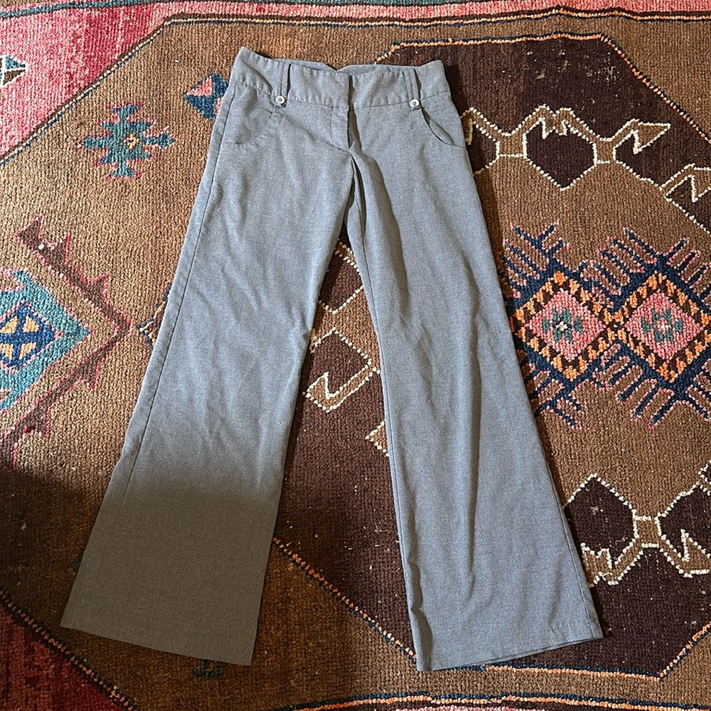 Vintage Flare Business Casual Trousers